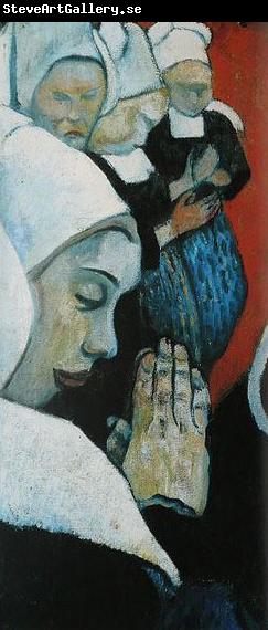 Paul Gauguin La Vision du Sermon - Combat de Jacob avec l'ange